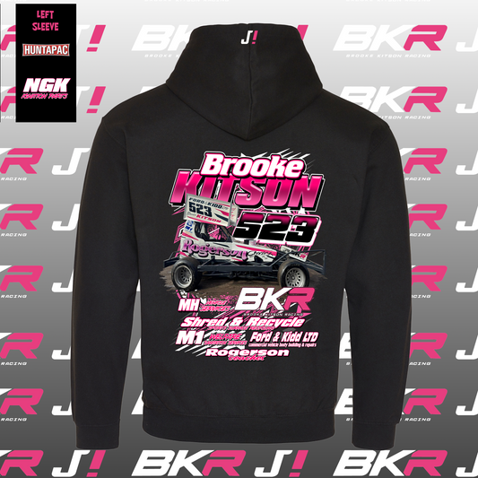 Kids Brooke Kitson Tarmac Car Hoodie