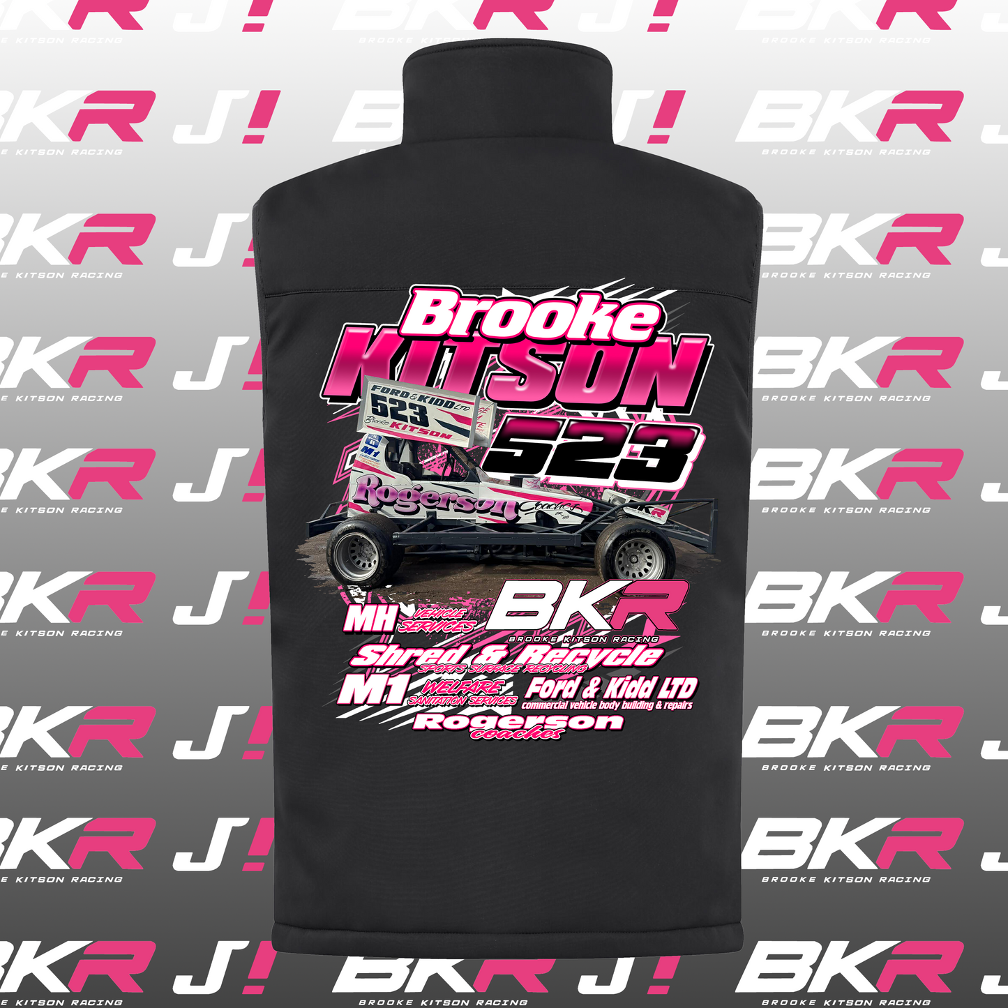 WOMENS Brooke Kitson Tarmac Car Gilet