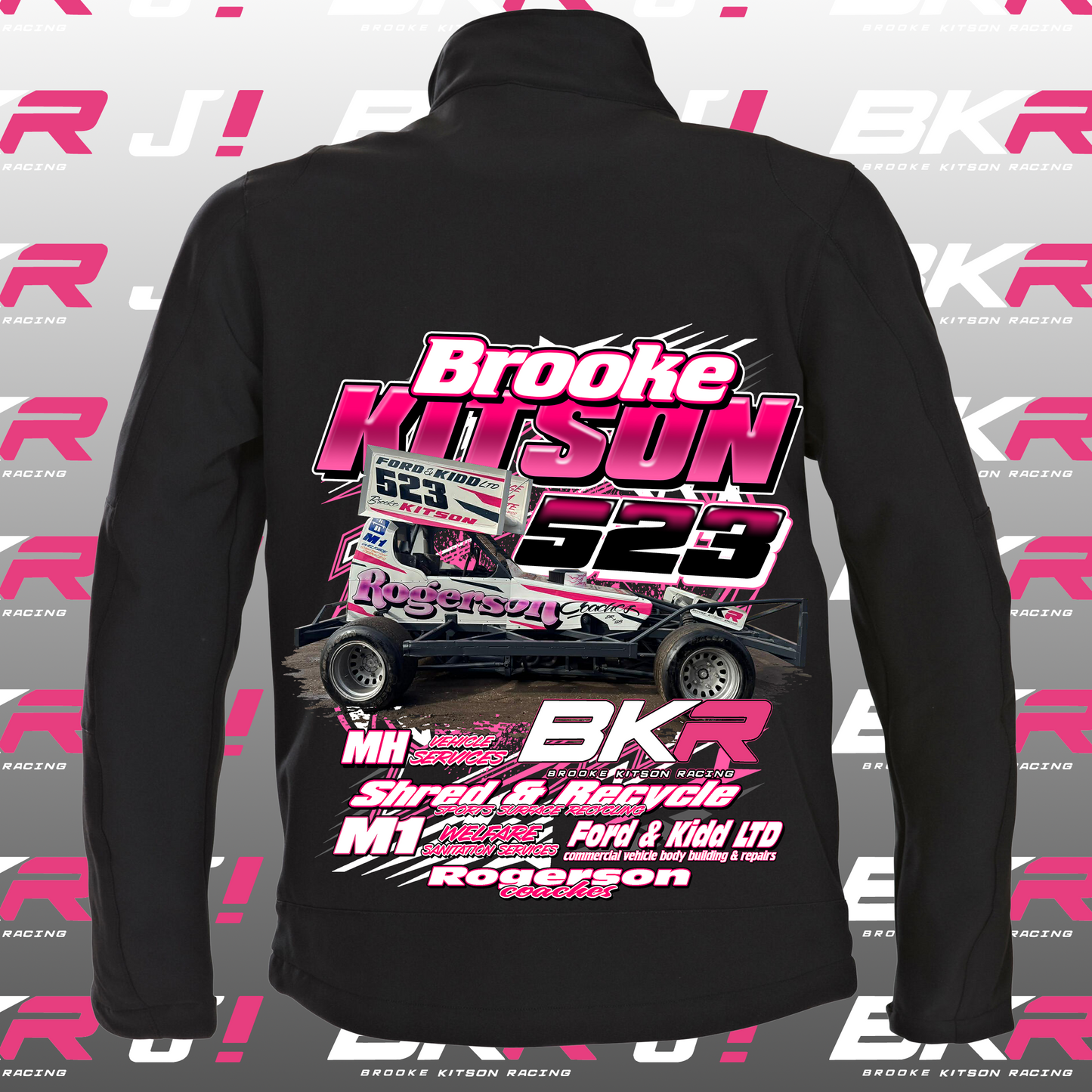 Brooke Kitson Tarmac Car Soft Shell Jacket