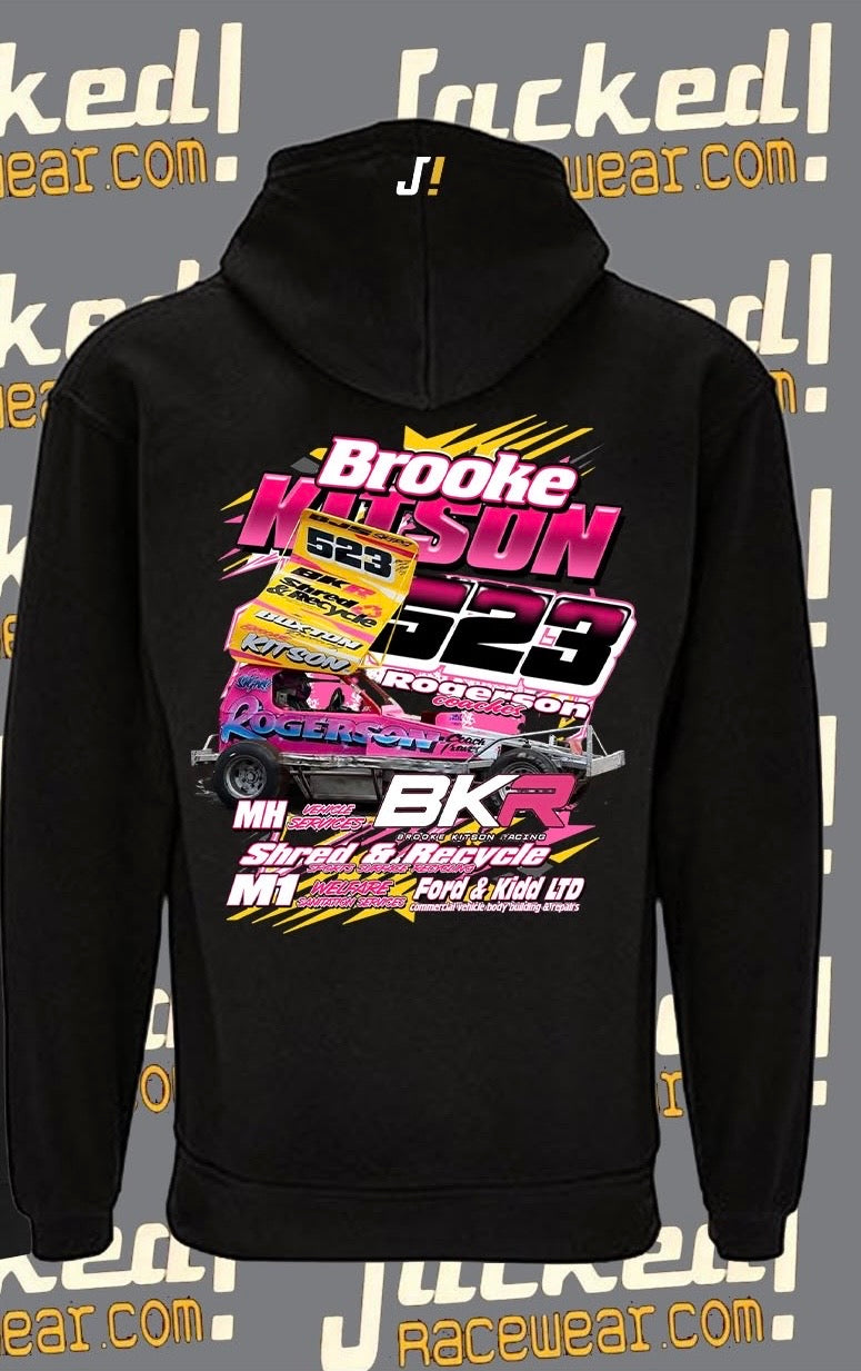 Kids Brooke Kitson Shale Car Hoodie