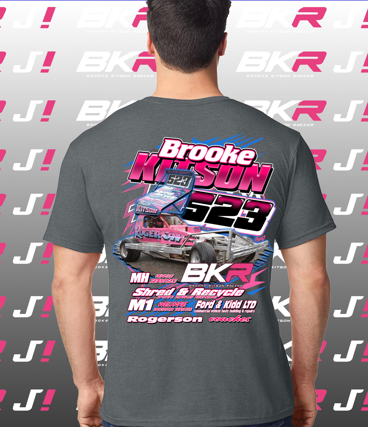 Brooke Kitson Blue Top T-Shirt