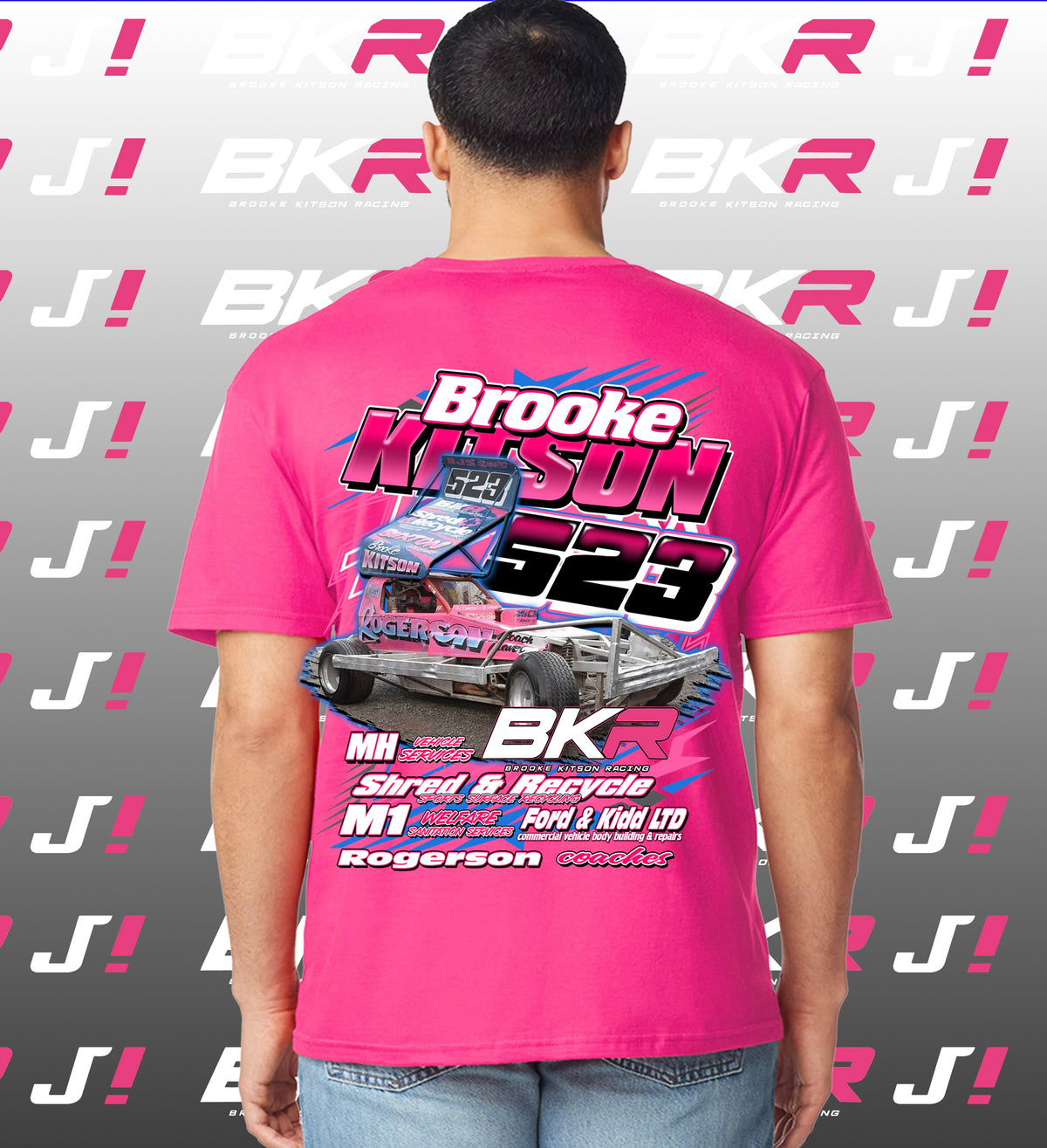 Brooke Kitson Blue Top T-Shirt