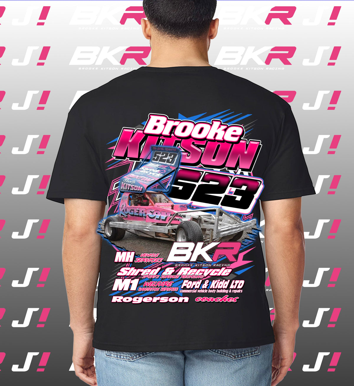 Brooke Kitson Blue Top T-Shirt