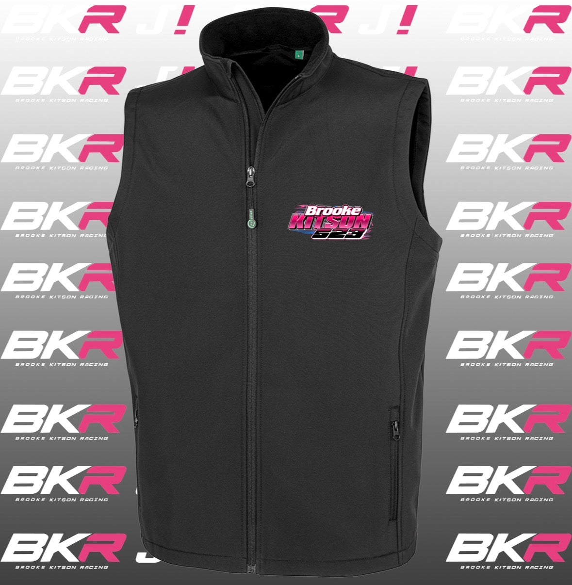 WOMENS Brooke Kitson Blue Top Gilet
