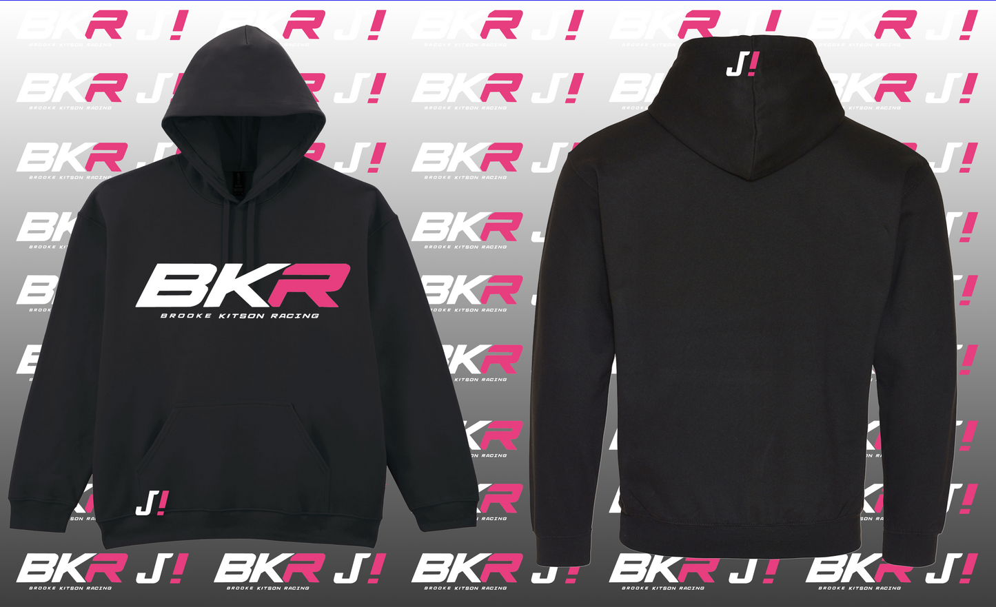 Kids BKR Large Logo Hoodie